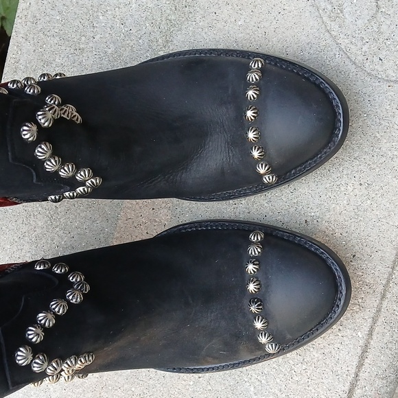 Double D by Old Gringo Tahoma Black Wine Sz 9 - Picture 2 of 16